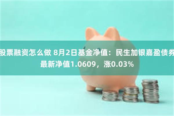 股票融资怎么做 8月2日基金净值：民生加银嘉盈债券最新净值1.0609，涨0.03%