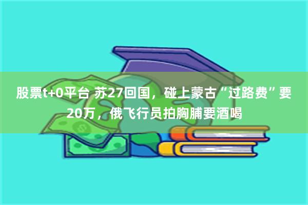 股票t+0平台 苏27回国，碰上蒙古“过路费”要20万，俄飞行员拍胸脯要酒喝